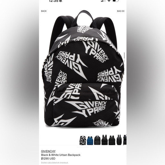Authentic Givenchy backpack - Picture 8 of 8